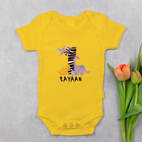 Personalized First Birthday Baby Rompers/T-Shirts