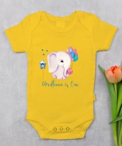 Personalized First Birthday Baby Rompers/T-Shirts