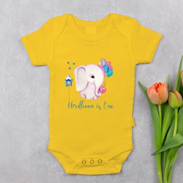 Personalized First Birthday Baby Rompers/T-Shirts