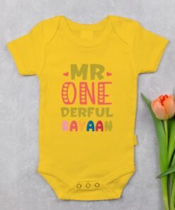Personalized First Birthday Baby Rompers/T-Shirts