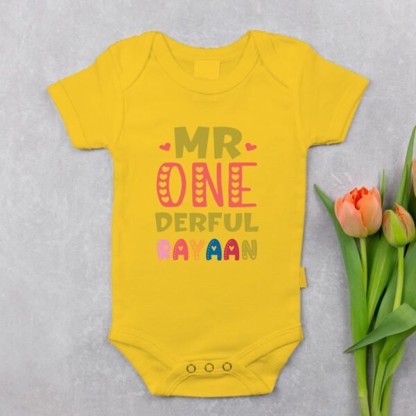 Personalized First Birthday Baby Rompers/T-Shirts