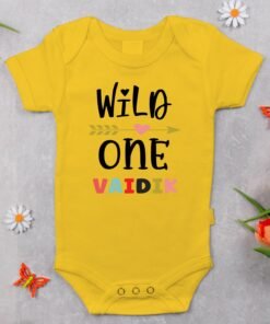 Personalized First Birthday Baby Rompers/T-Shirts