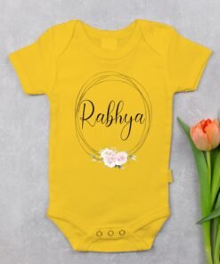 Personalised Baby Names Rompers & T-Shirts