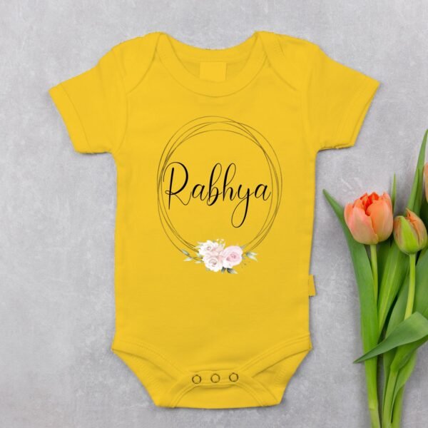 Personalised Baby Names Rompers & T-Shirts