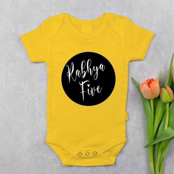 Personalised Baby Names Rompers & T-Shirts