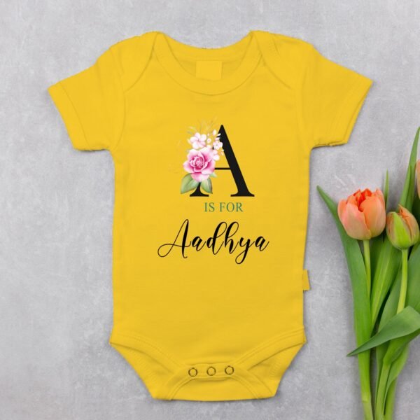 Personalised Baby Names Rompers & T-Shirts
