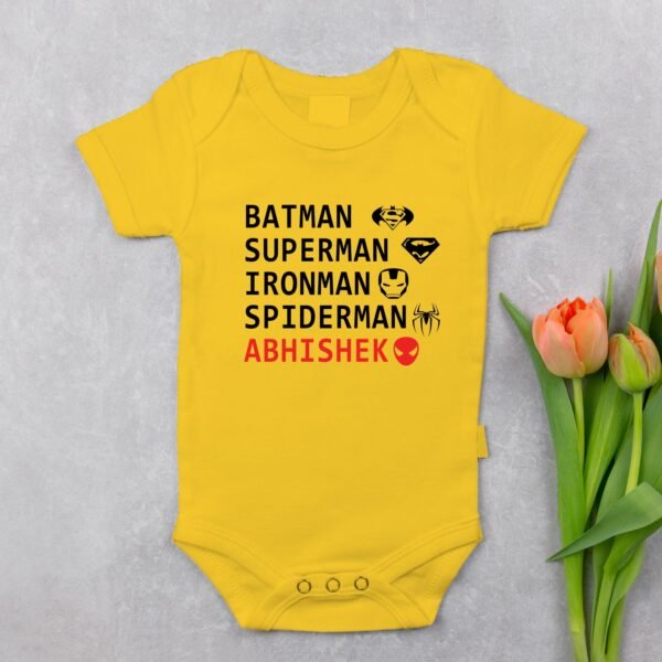 Personalised Baby Names Rompers & T-Shirts