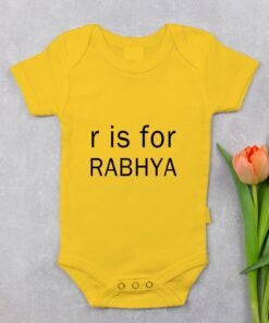 Personalised Baby Names Rompers & T-Shirts