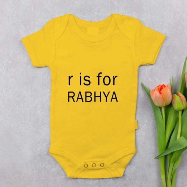Personalised Baby Names Rompers & T-Shirts