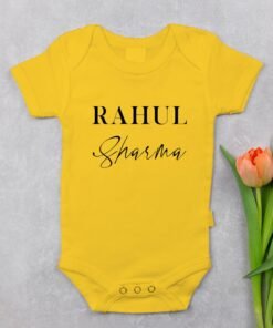 Personalised Baby Names Rompers & T-Shirts