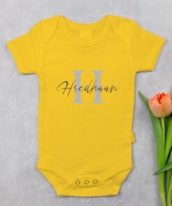 Personalised Baby Names Rompers & T-Shirts