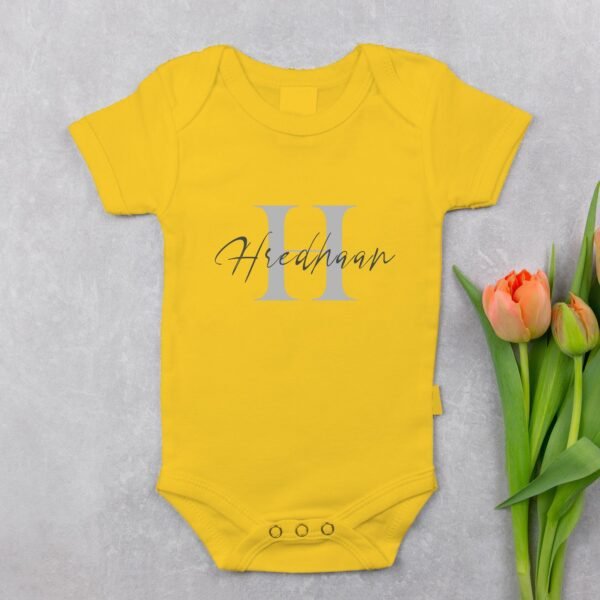 Personalised Baby Names Rompers & T-Shirts