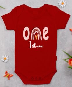 Personalized First Birthday Baby Rompers/T-Shirts