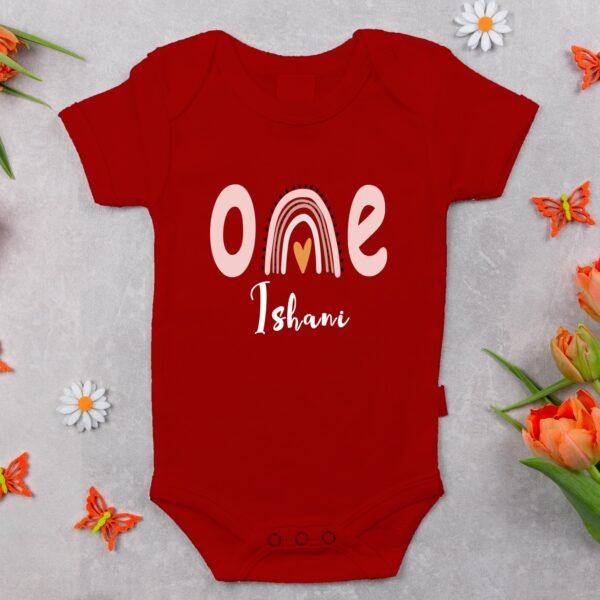 Personalized First Birthday Baby Rompers/T-Shirts