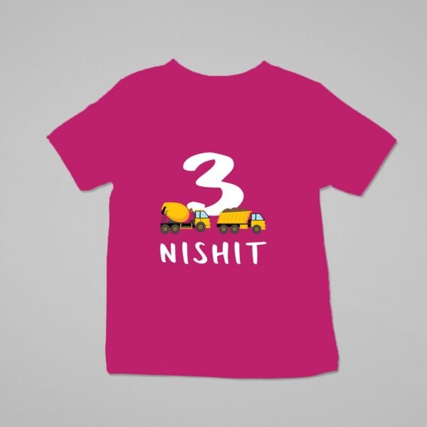 Alternative view of Kids Custom Birthday T-Shirts