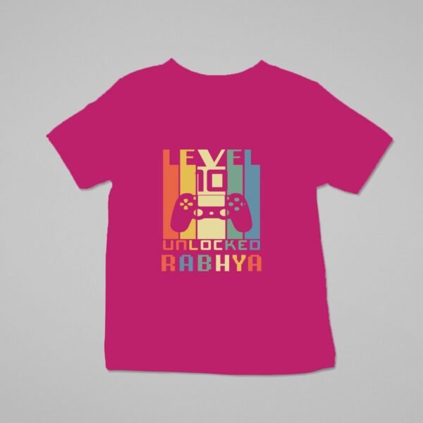 Alternative view of Kids Custom Birthday T-Shirts