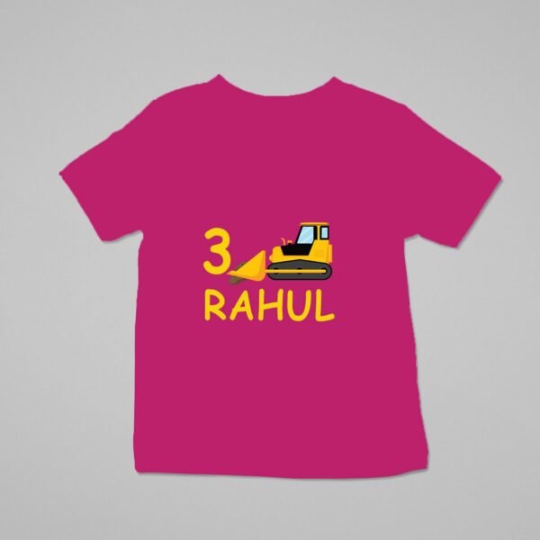 Alternative view of Kids Custom Birthday T-Shirts