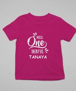 Personalized First Birthday Baby Rompers/T-Shirts