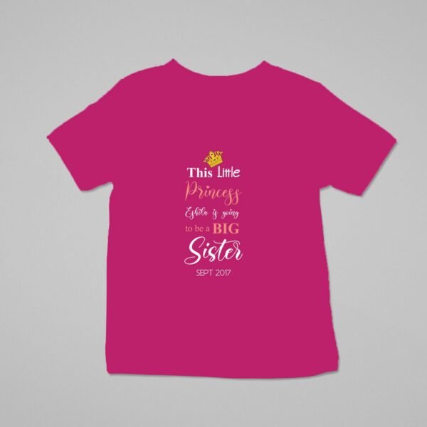 Alternative view of Kids Brother/Sister Announcement T-Shirts