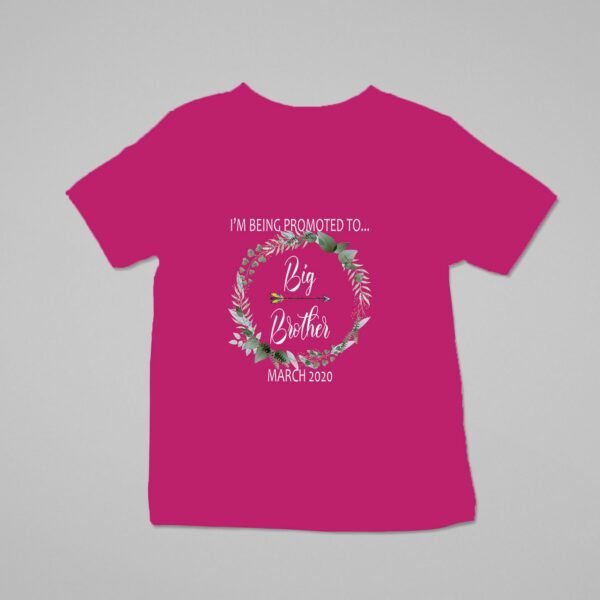 Alternative view of Kids Brother/Sister Announcement T-Shirts