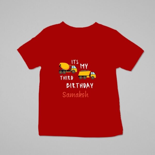 Kids Custom Birthday T-Shirts