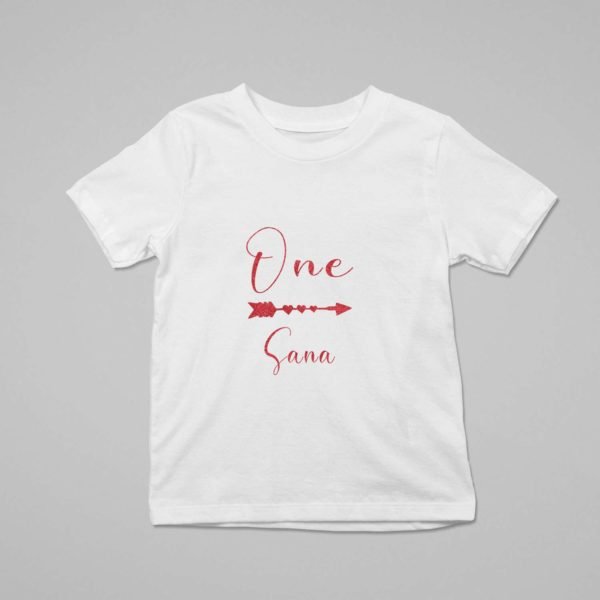 Personalized First Birthday Baby Rompers/T-Shirts