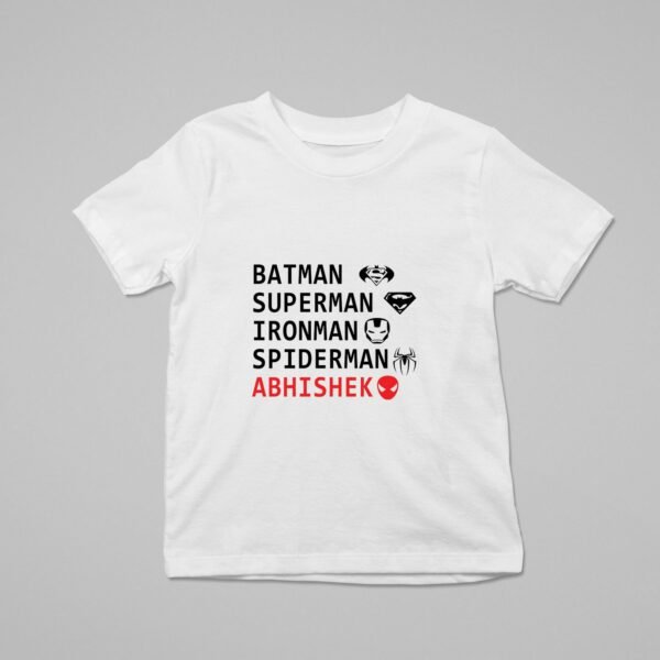 Kids Custom Name T-Shirts