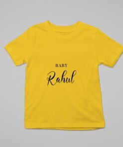 Personalised Baby Names Rompers & T-Shirts