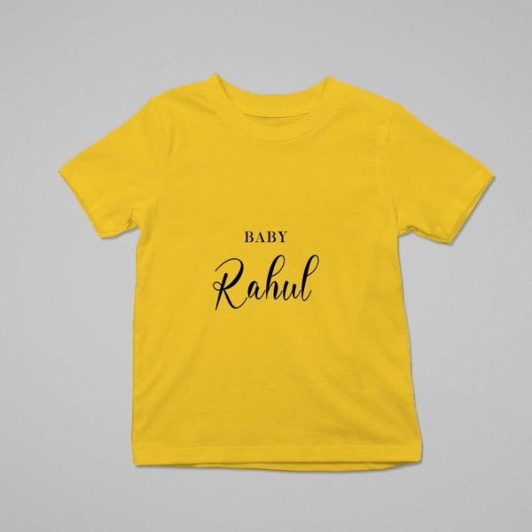 Personalised Baby Names Rompers & T-Shirts