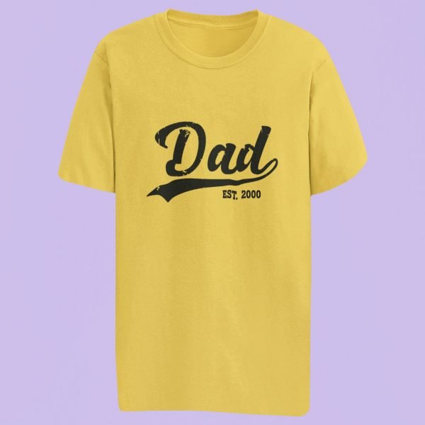 Alternative view of Personalised T-Shirts for Dads – Father’s Day Gifts