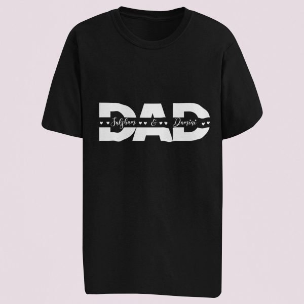 Alternative view of Personalised T-Shirts for Dads – Father’s Day Gifts