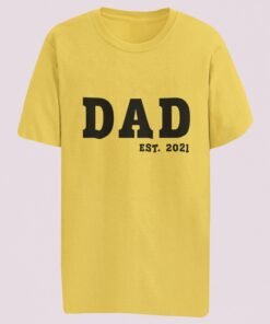 Alternative view of Personalised T-Shirts for Dads – Father’s Day Gifts