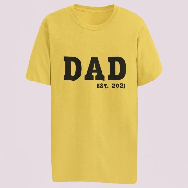 Alternative view of Personalised T-Shirts for Dads – Father’s Day Gifts