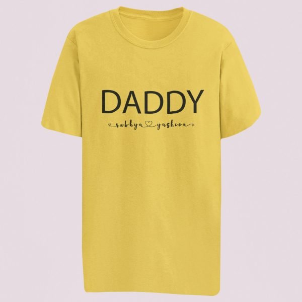 Alternative view of Personalised T-Shirts for Dads – Father’s Day Gifts