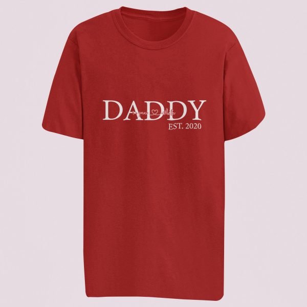 Alternative view of Personalised T-Shirts for Dads – Father’s Day Gifts