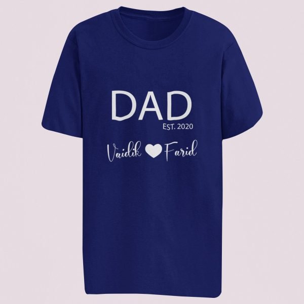 Alternative view of Personalised T-Shirts for Dads – Father’s Day Gifts