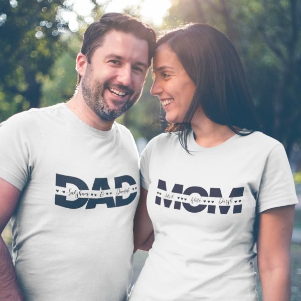 Mom & Dad Custom T-Shirts