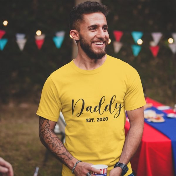 Alternative view of Personalised T-Shirts for Dads – Father’s Day Gifts