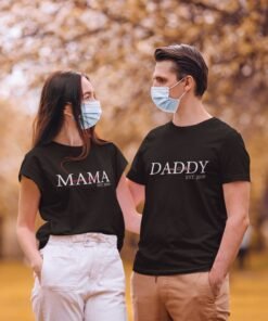 Personalised T-Shirts for Mom & Dad - Gift for Parents