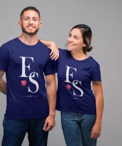 Alternative view of Personalised Couple T Shirts for Pre-Wedding Photoshoots & Anniversary