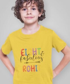 Alternative view of Kids Custom Birthday T-Shirts