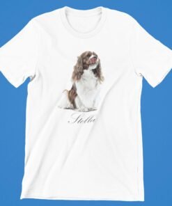Alternative view of Personalised Pet T-Shirts for Pet Lovers - Gifts for Pet Lovers & Pet Parents - Pet Portrait T-Shirt