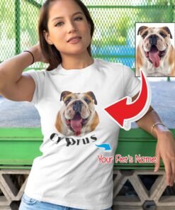 Personalised Pet T-Shirts for Pet Lovers - Gifts for Pet Lovers