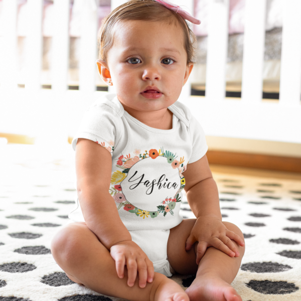 Baby Name Rompers & T-Shirts for Newborn Baby