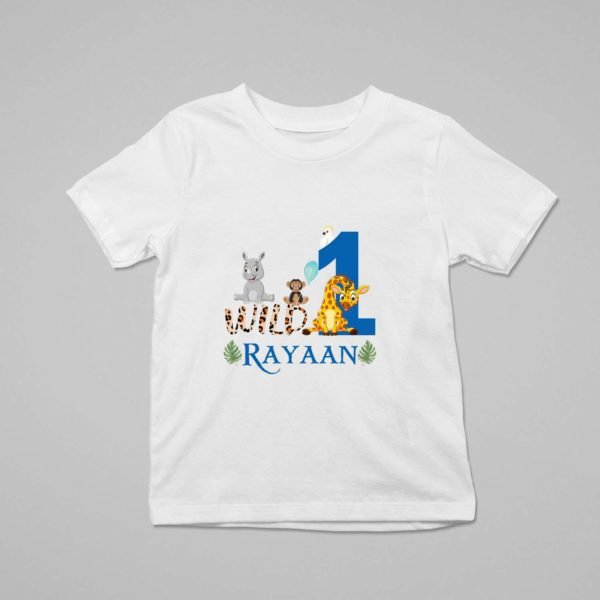 Alternative view of Personalized First Birthday Baby Rompers/T-Shirts