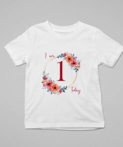 Personalized First Birthday Baby Rompers/T-Shirts