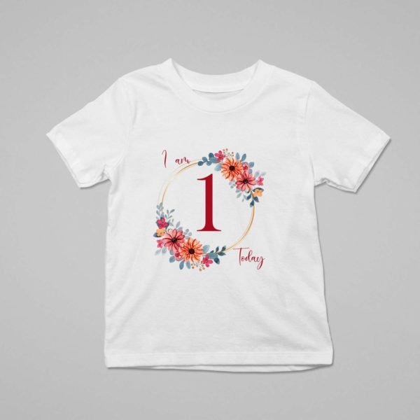 Personalized First Birthday Baby Rompers/T-Shirts