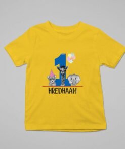 Alternative view of Personalized First Birthday Baby Rompers/T-shirts