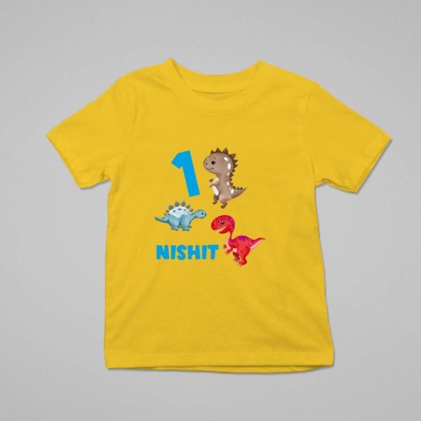 Alternative view of Personalized First Birthday Baby Rompers/T-Shirts