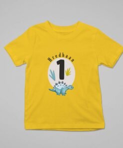 Alternative view of Personalized First Birthday Baby Rompers/T-Shirts